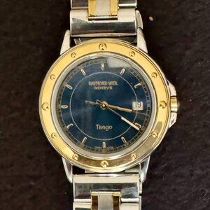 Raymond Weil Genève Tango – 36mm Two-Tone Blue Dial